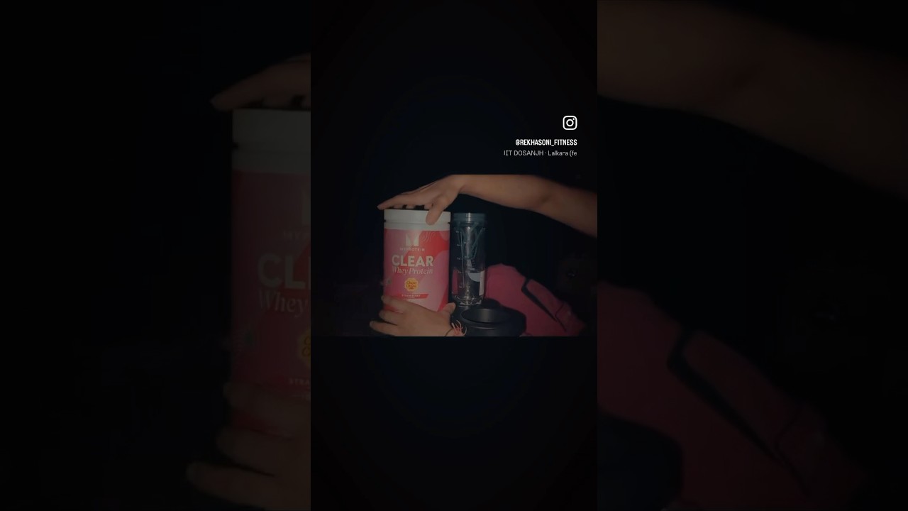 Off day with movie and my protein ❤️🔥 