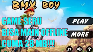 Aku bermain game sepeda!!! | BMX Boy Gameplay screenshot 5