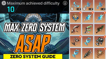 ULTIMATE Zero System Guide for maximum Legendary Memory Fragment Farm (Chaos Zero Nightmare)