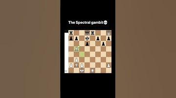 The Spectral gambit💀 #chess.com #spectralgambit #chessopening #rook #brilliant #chessgame