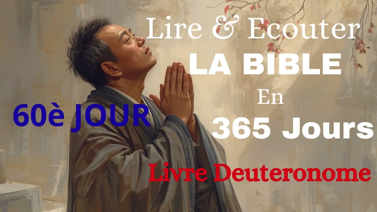 60e JOUR DANS L'ANNEE 🎉DEUTERONOME 7 A 9 🎉 LIRE ET ECOUTER LA BIBLE EN 365 JOURS