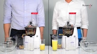 Kuvings B6000 Juicing Tips- Compare Kuvings Whole Slow Juicers By Using Wrong Way Vs Right