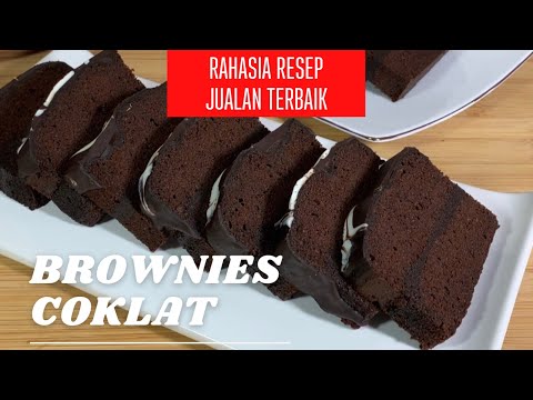 RAHASIA RESEP JUALAN BROWNIES COKLAT TERBAIK