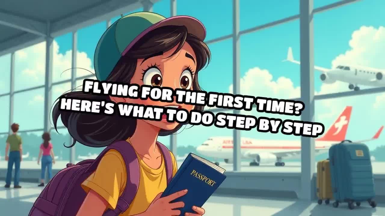 Flying for the First Time? Here’s What to Do Step by Step - YouTube