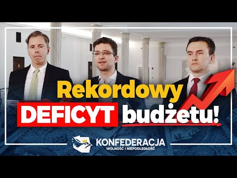 Rekordowy deficyt budżetu!