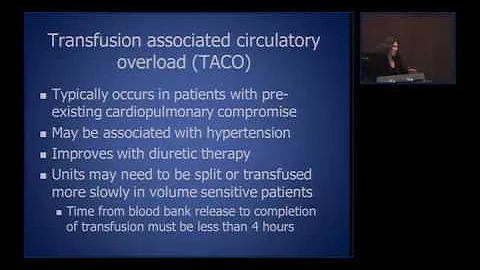 Transfusion Medicine Updates