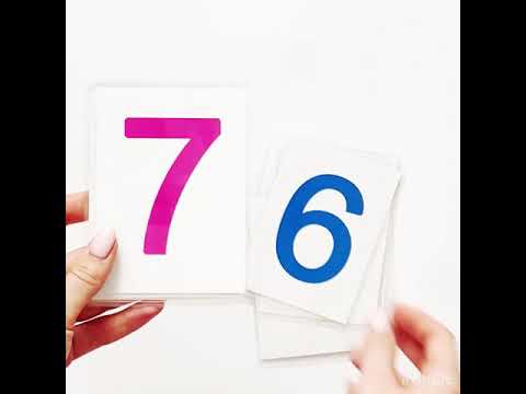 Развивающие карточки «Цифры»