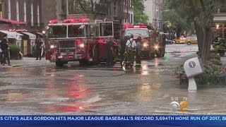 Upper East Side Water Main Break Work Continues