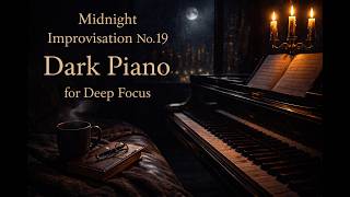 Midnight Improvisation No. 19 | Dark Piano for Deep Focus