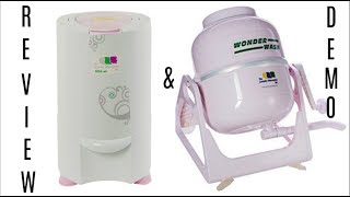 REVIEW & DEMO | The Laundry Alternative Wonder Wash Manual Washer & Nina Soft Mini Spin Dryer