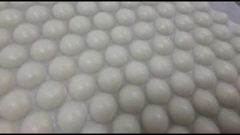 Loynds Candy Drop Roller Test. To Test Shrinkage after Pulling