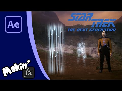 Recreating the Transporter effect from Star Trek: TNG