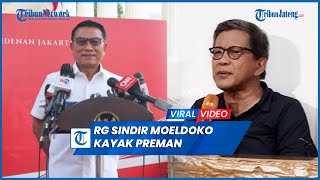 Rocky Gerung Sindir Moeldoko Kayak Preman Ngaku Pasang Badan untuk Jokowi