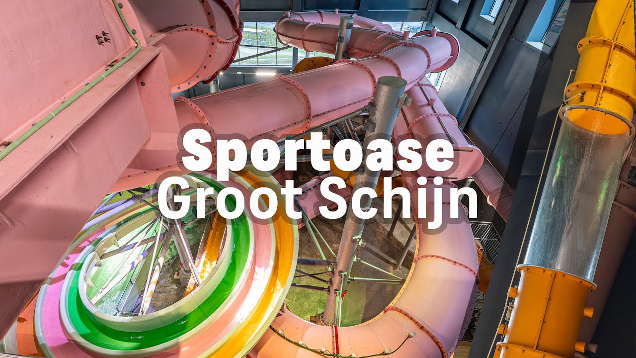 Indoor Water Park in Belgium: Sportoase Groot Schijn | All Slides 2025