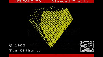 Diamond Trail - Text Adventure Walkthrough (ZX Spectrum)