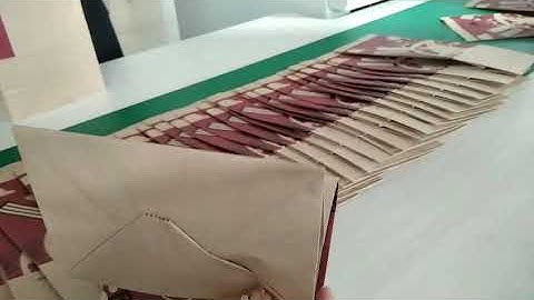 RZFD-330 square bottom paper bag machine with printer