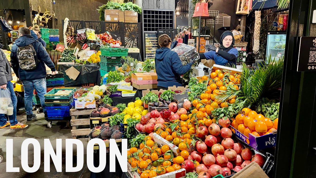 London - City Tour 2026 | Walking The Borough Market, Tower Bridge to Tower of London [4K HDR]