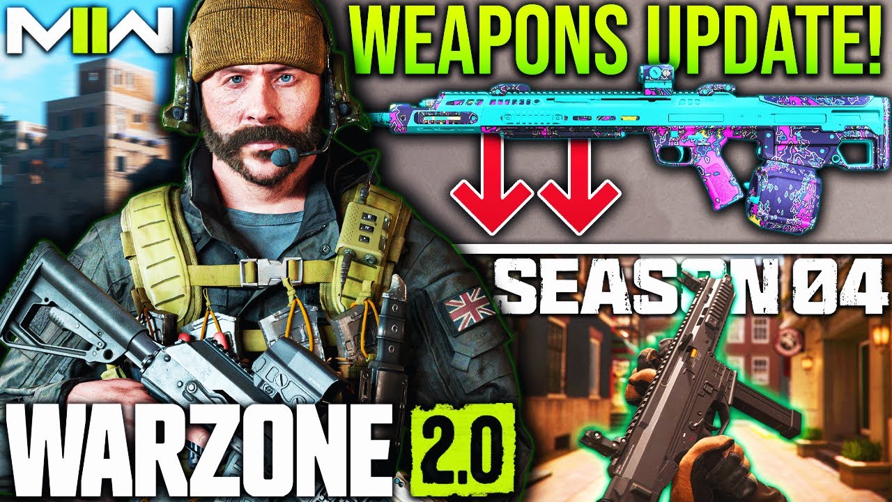 Cod Weapans Update WARZONE 2: The Huge SEASON 4 WEAPONS UPDATE! - YouTube