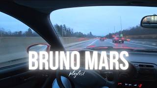 Bruno Mars playlist for the best car rides