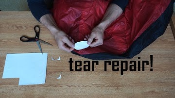 How to patch your Paraglider