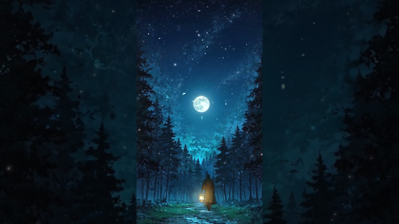 Walk in the way of the stars... You'll find your destination! #moon #stars #night #solitude #lonely