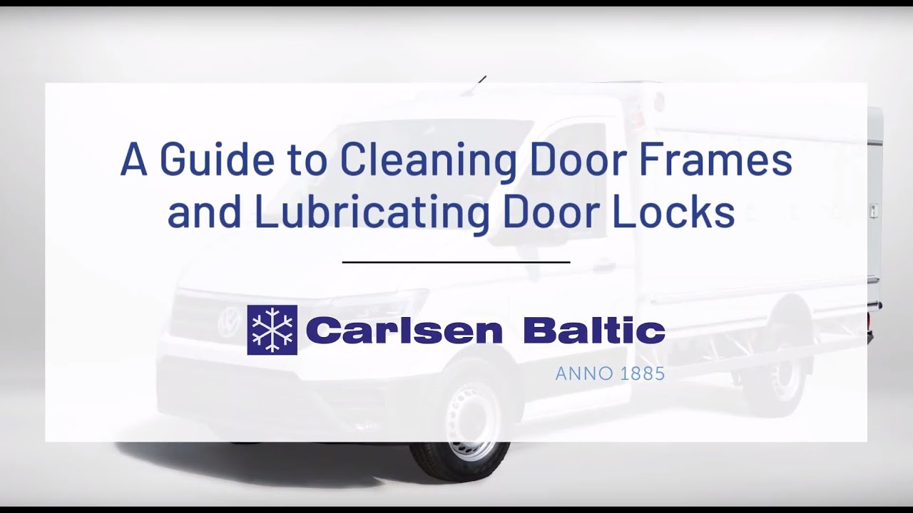 How to Clean Door Frames and Lubricate Door Locks (DE, DK, PL subtitles