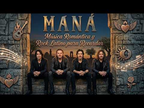 ✨ Colección de Oro: MANÁ Clásicos Inmortales 🎸 Música Romántica y Rock Latino para Recordar