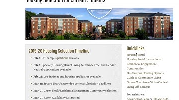 Current Student Housing Selection STEP 2: GROUP