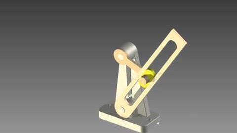 mô phỏng hoạt động cơ cấu culit