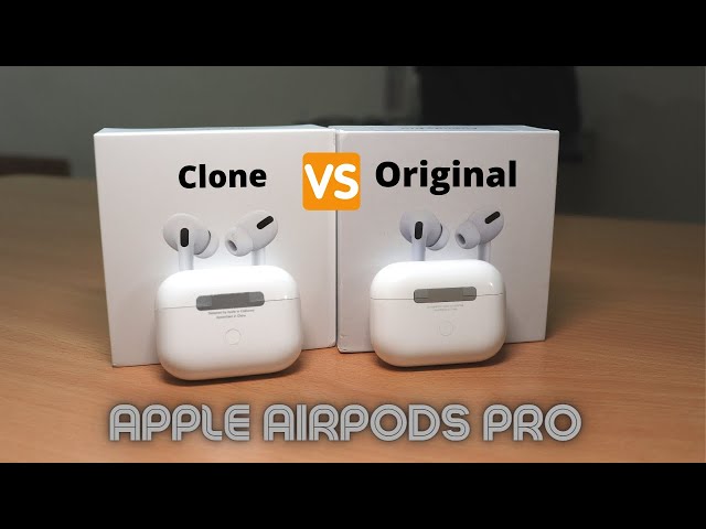 AirPods pro originales vs REPLICA 