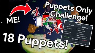 PUPPETS ONLY CHALLENGE - Roblox Rise of Nations