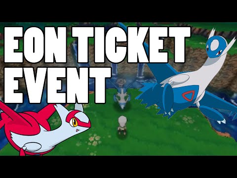 Eon Ticket Event Gameplay - How to Catch Latios AND Latias Omega Ruby and Alpha Sapphire - Eon Ticket Event Gameplay - How to Catch Latios AND Latias Omega Ruby and Alpha Sapphire
