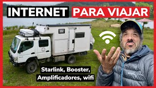 ¿Qué INTERNET usamos para VIAJAR en autocaravana, rv, camper, motorhome?