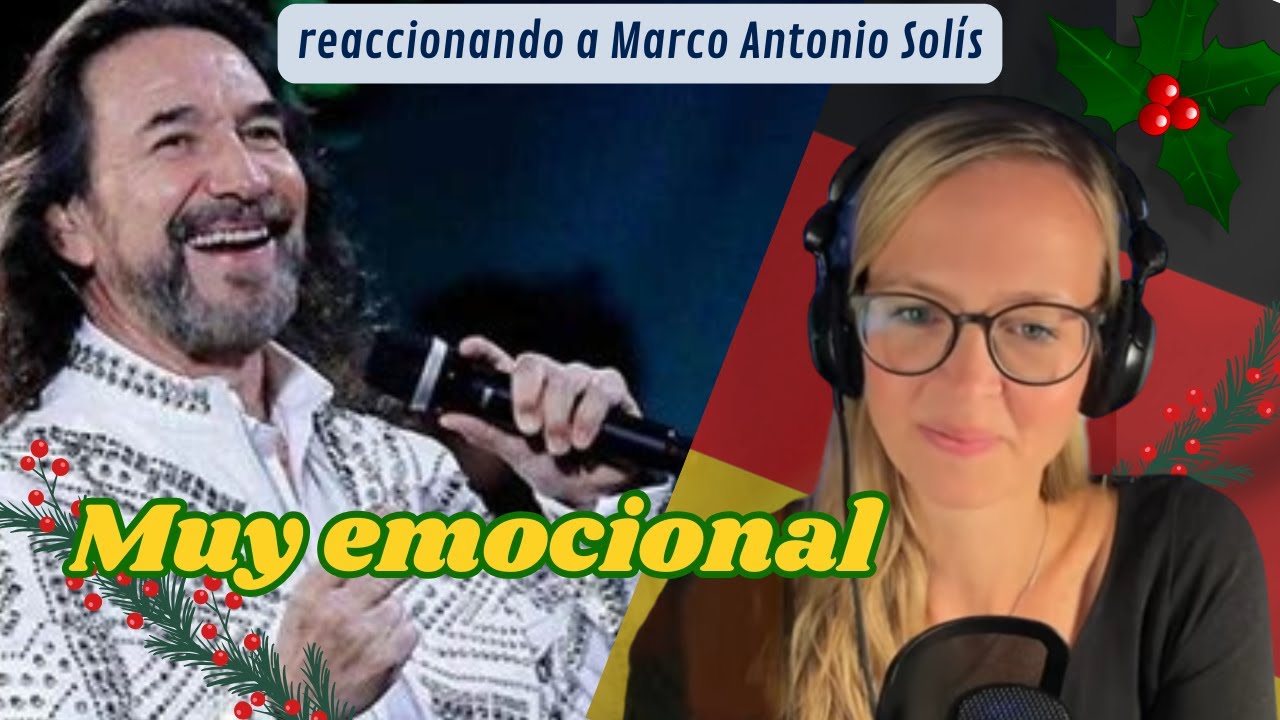 🇩🇪 Alemana reacciona a Marco Antonio Solís  - Navidad sin ti 🇲🇽