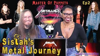 Metallica - Battery and Master of Puppets ( REACTIONS!!! ) "Sistah's Metal Journey"