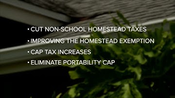 8 proposals aim to cut property taxes in Florida