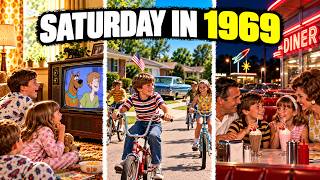 A Saturday in 1969 America — From Morning Cartoons to Midnight