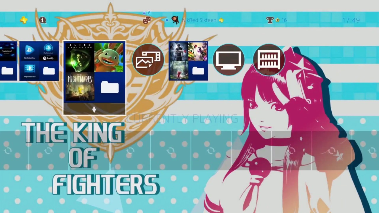 PS4 KOF XIV (15) Dynamic GALS Fighters Theme |Free On UK PSN Store|