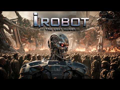 Film d'action épique avec des robots still