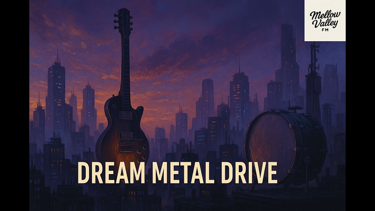 Metal Chill | Dream Metal Drive [1 Hour of Melodic Riffs & Rhythmic Flow]
