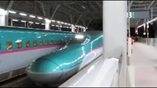 【E5系（U11編成）】はやぶさ29号　新青森駅到着