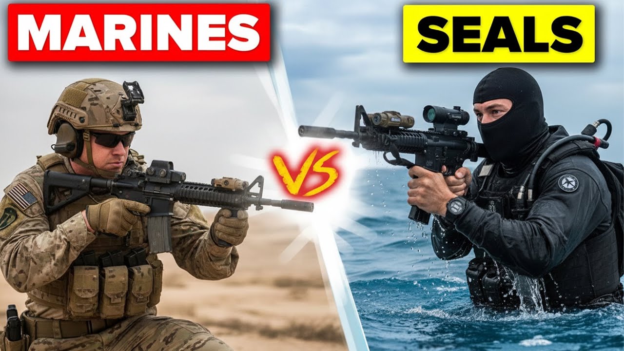 Marine Raiders vs Navy SEALs - ဘယ်သူကပိုကြမ်းသလဲ? (ကမ္ဘာ့အဆင့်မြင့်ဆုံး Special Forces၂ဖွဲ့အကြောင်း)