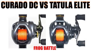 Curado DC VS Tatula ELITE LONG CAST frog BATTLE...   SHOCK WINNER???