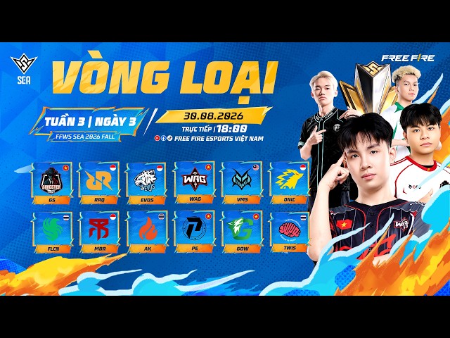 [VN] TUẦN 3 - NGÀY 3 | FFWS SEA 2026 FALL - 2 tấm vé vàng cuối cùng sẽ thuộc về ai?!