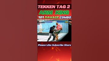 TTT2 | Armor King 101 Damage Stylish Tag Combo #shorts #ytshorts #combo #marduk #armor #tekkentag2