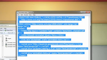 Smooth Animated Menu with jQuery (Tutorial)