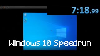 Famous [7:18] Speedrun Windows 10 default installation [On virtual machine] Net Worth