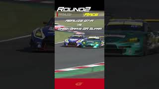 【SUPER GT Rd 2 FUJI】FINAL リアライズvsGreen Brave  Supra  オーバーテイク!!