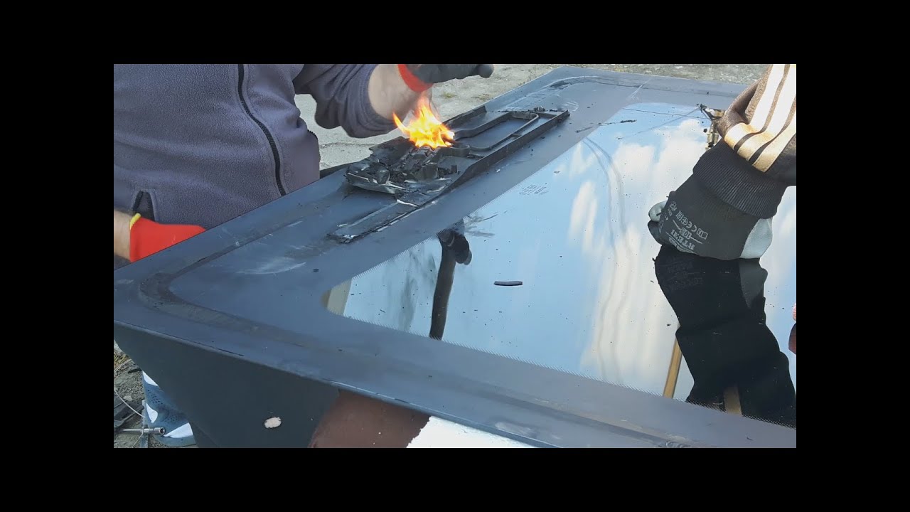 Demontare si montare Panorama Renault Scenic II