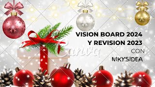 VISION BOARD 2024 Y EVALUACION 2023 EN MI PLANNER NIKYSIDEA by Nikysidea 76 views 5 months ago 21 minutes